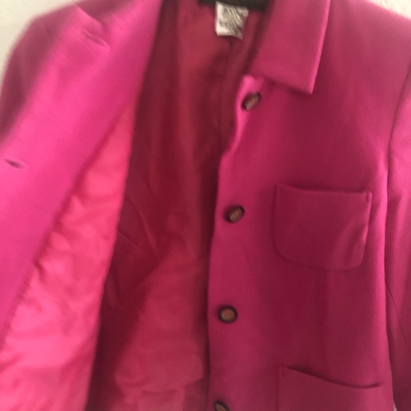 Harve Benard by Benard Holtzman Fuchsia Blazer - Picture 6 of 8
